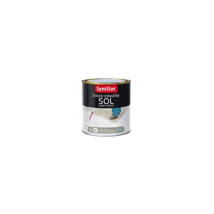 Sous-couche Sol Ciment/Béton/Bois SYNTILOR 0.5L Blanc