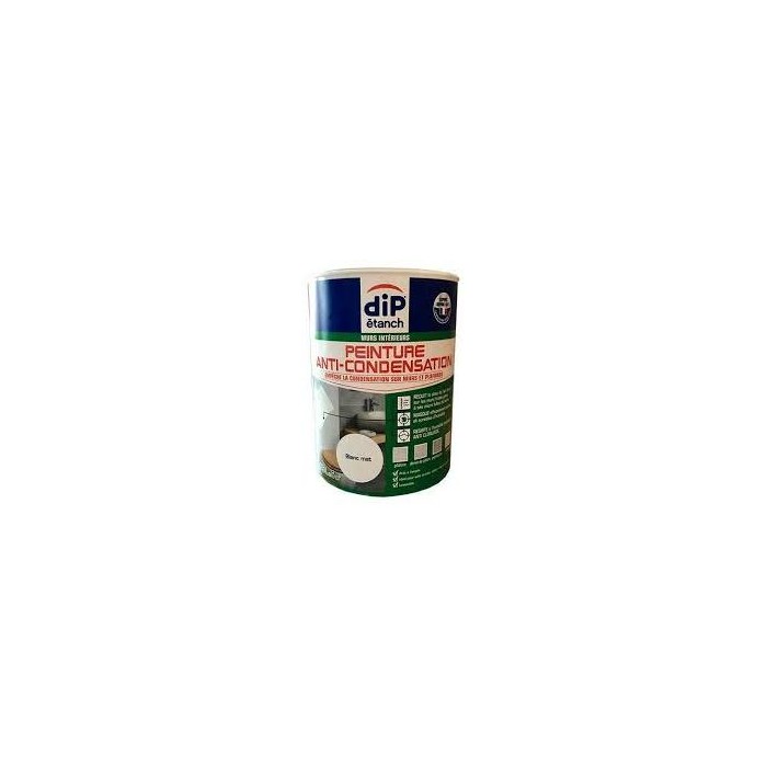 Peinture Anti-condensation Murs Intérieurs DIP ETANCH 0.75L Blanc Mat