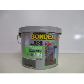 SOS rénovation volets, portes, bardages BONDEX 2.5L satin