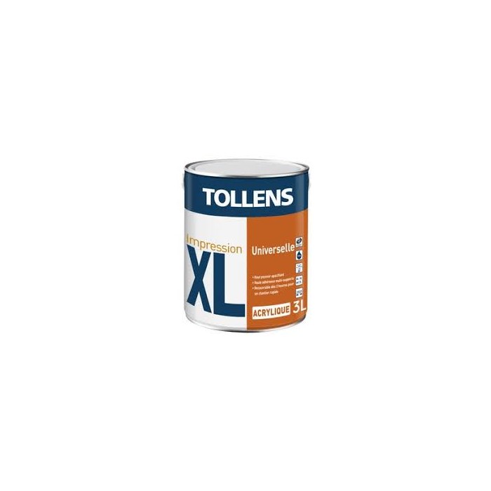 Impression XL Universelle Multi-supports TOLLENS 3L Blanc