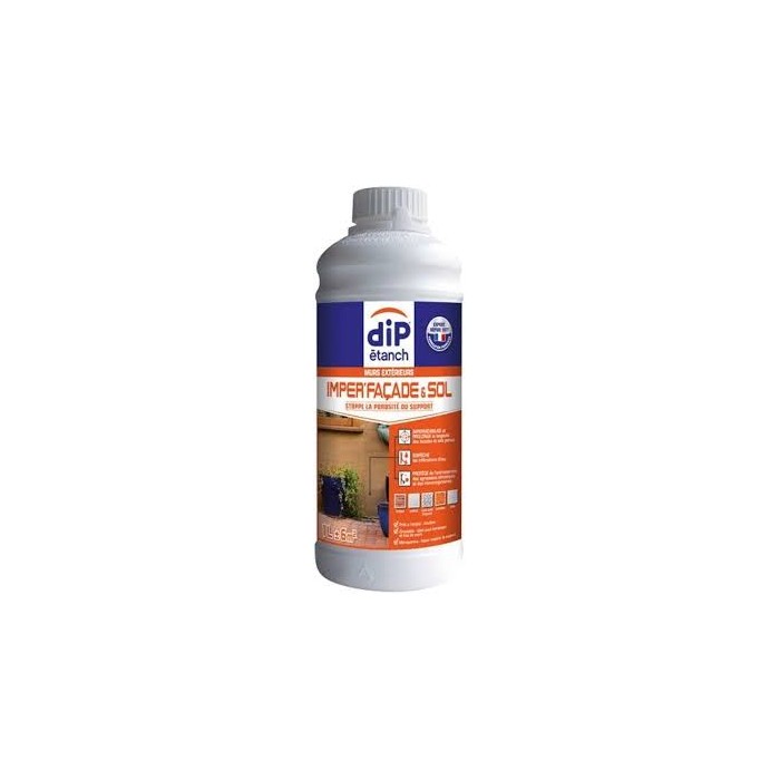 Imper'Façade & Sol Murs Extérieurs DIP ETANCH 1L Incolore