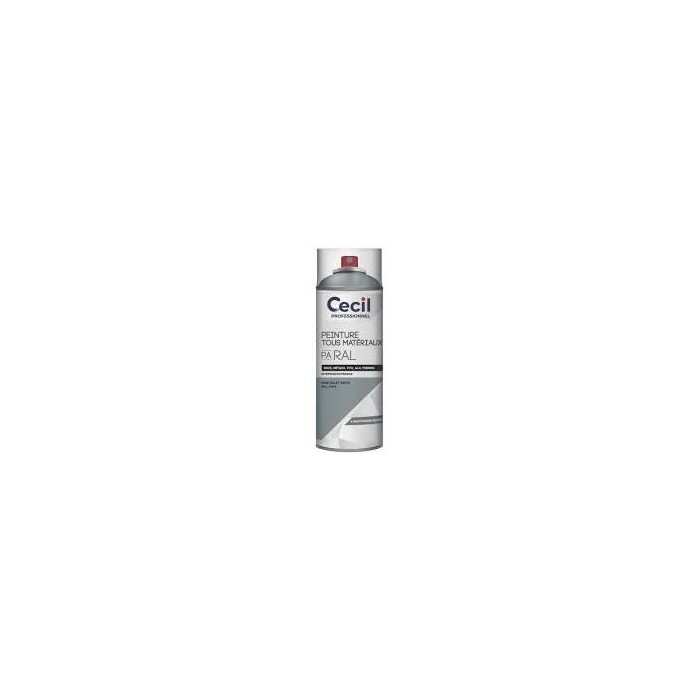 Peinture Tous Matériaux PA RAL CECIL PROFESSIONNEL Aérosol 400ML Satin