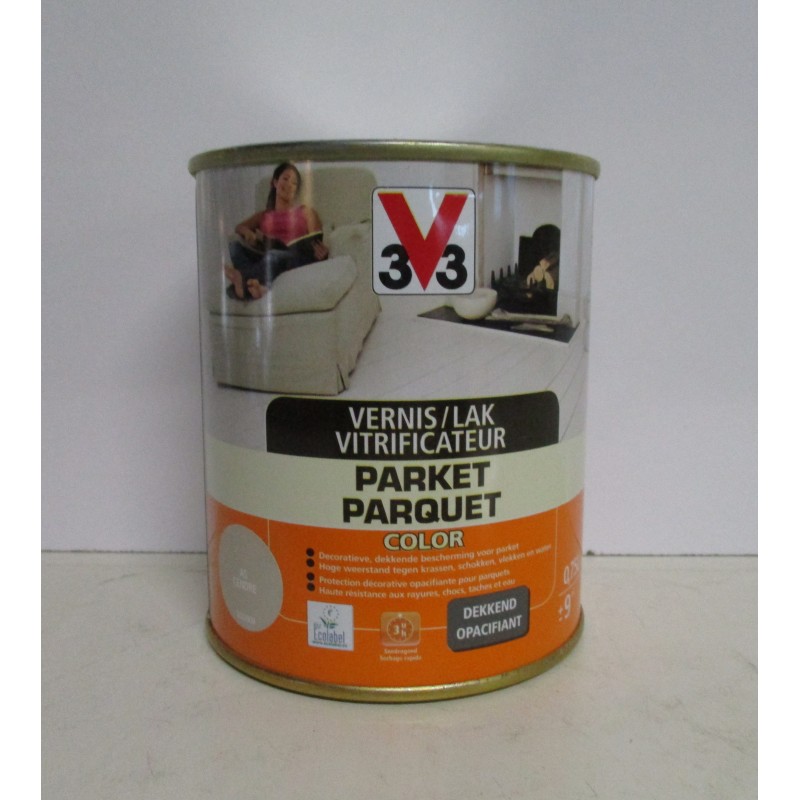 Vitrificateur parquet color/incolore V33 0.75L/2.5L en promotion