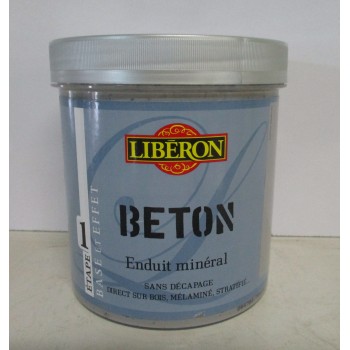Achetez à Lempdes Enduit minéral effet béton LIBERON 1L